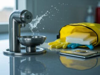 chemische Verschüttung Notfallausrüstung