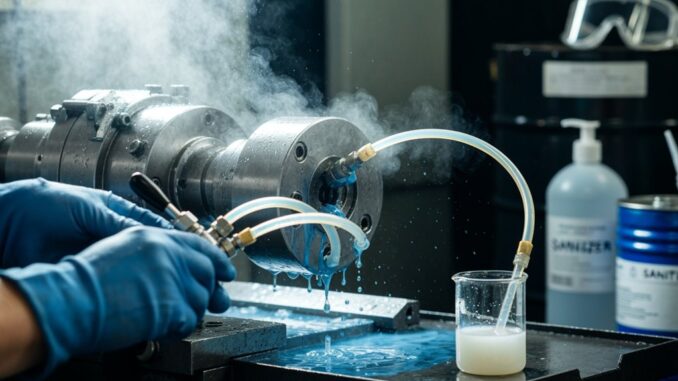 Überwachung der Gesundheit von Schneidflüssigkeiten
