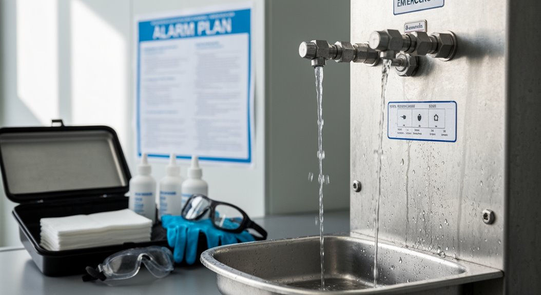 Spüle Augen 60 120 Sekunden