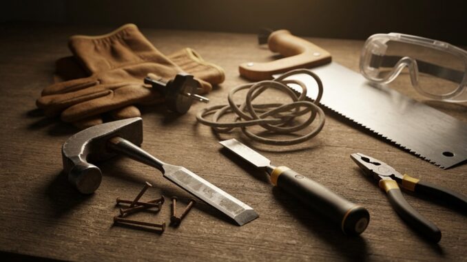 Handwerkzeug-Gefahrenprävention