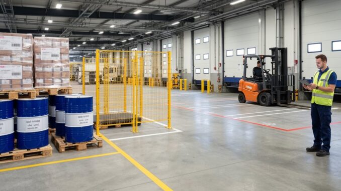 Gefahrgutlogistik-Schnittstelle