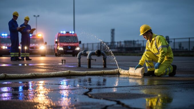 industrielle Notfallreaktion im Umweltbereich