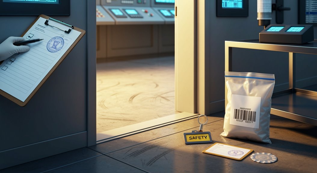 regulierte bedingte Freilassung aus einem kontrollierten Bereich