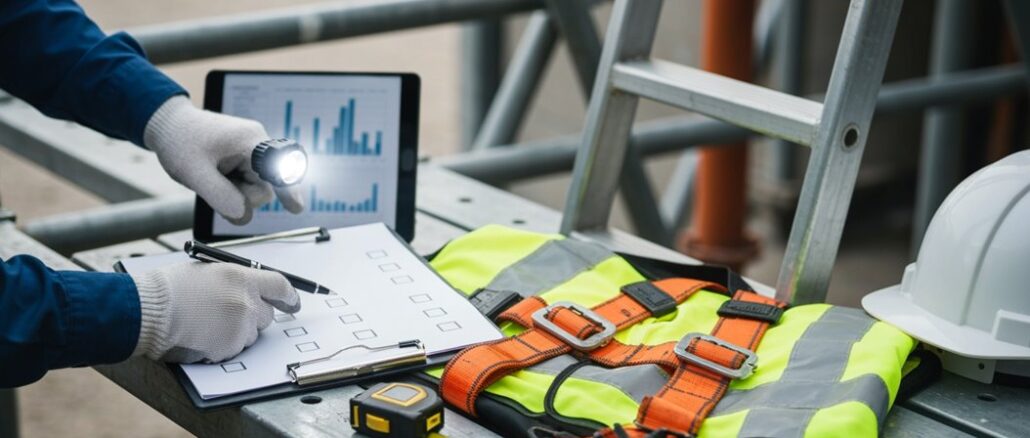 Sicherheitsinspektions-Checklistenverfahrenverfolgung